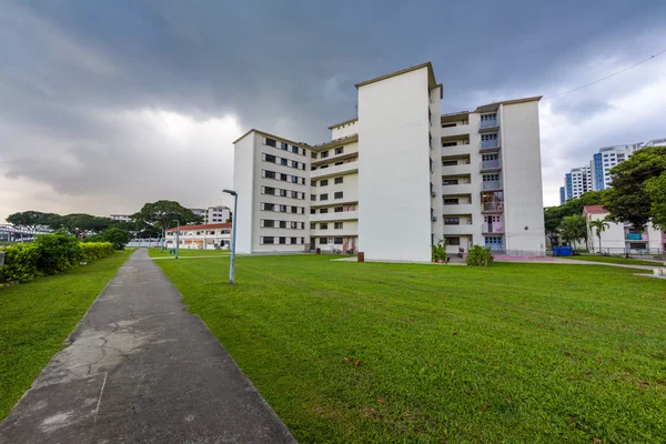 Old public housing in Singapore before demolishment — Stock Photo, Image