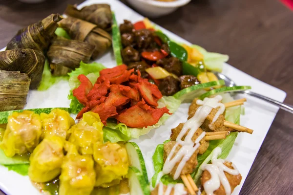 Kinesisk vegetarisk förrätt maträtt — Stockfoto