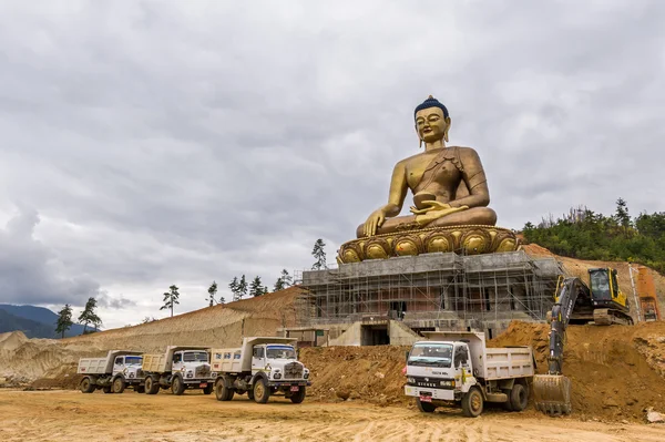 Majestätische Buddha-Statue in bhutan — Stockfoto