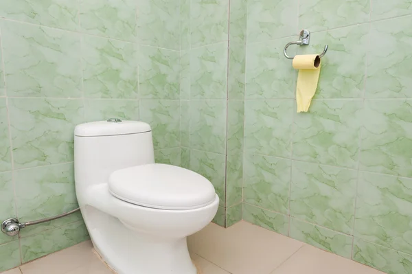 Czysty i prosty toaleta — Zdjęcie stockowe