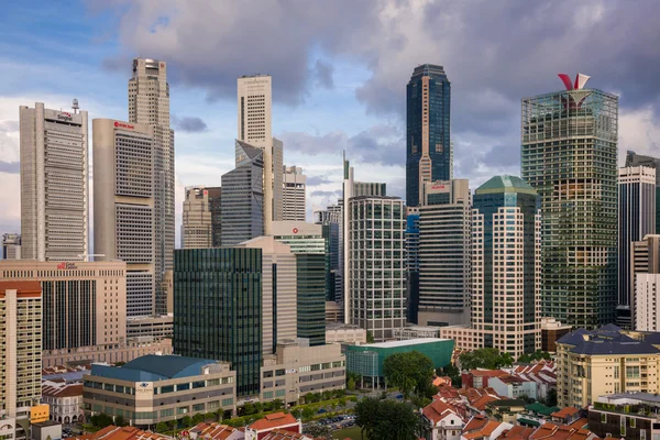 Gratte-ciel modernes - Singapour — Photo