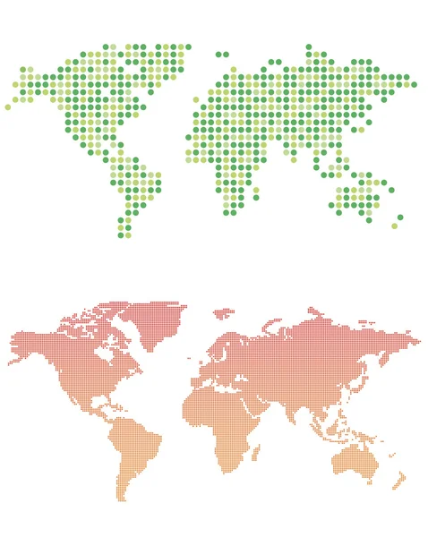 Карта мира — стоковый вектор