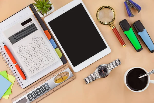 Accesorios Oficina Para Gestión Empresarial —  Fotos de Stock