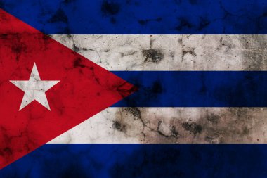 Siyah benekli Küba bayrağı