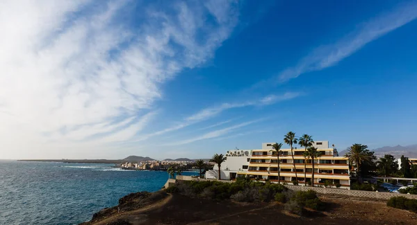 西班牙加那利群岛Tenerife Las Galletas的住房 艺术风格的照片美丽的世界 — 图库照片