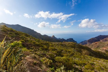 İspanya 'nın maskeli köyü, Tenerife' nin popüler turizm beldesi Maskeli Köyü