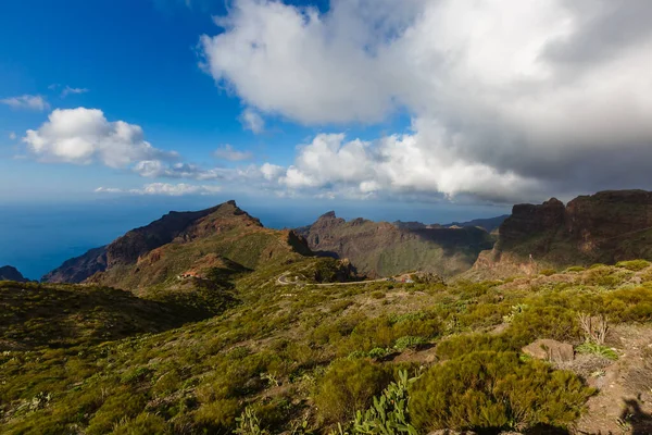 Aldeia Máscaras Espanha Destino Turístico Popular Aldeia Máscaras Tenerife — Fotografia de Stock