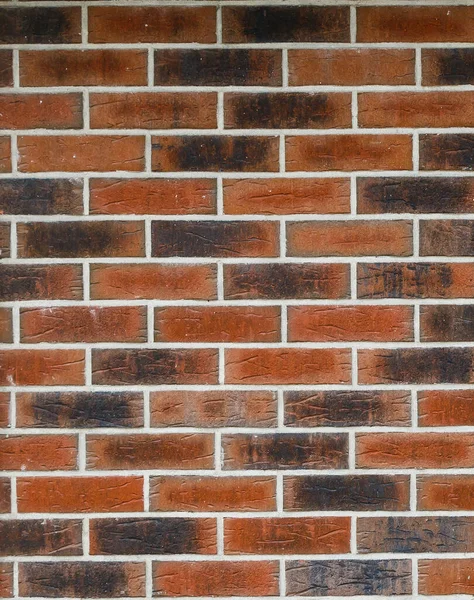 Red Brick Wall Texture Grunge Background Vignetted Corners May Use — Stock Photo, Image