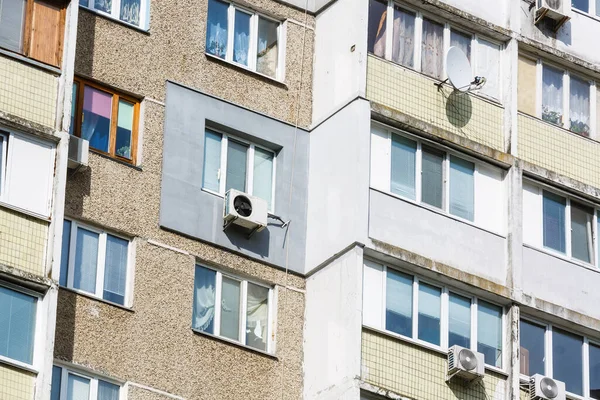 Izolacja Cieplna Ściany Domu Placu Budowy — Zdjęcie stockowe