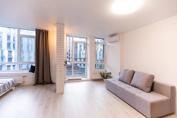 Belsőépítészet Modern Studio Apartment — Stock Fotó