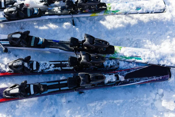 스키달리기 — 스톡 사진