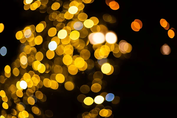 Altın Soyut Bokeh Arkaplanı — Stok fotoğraf