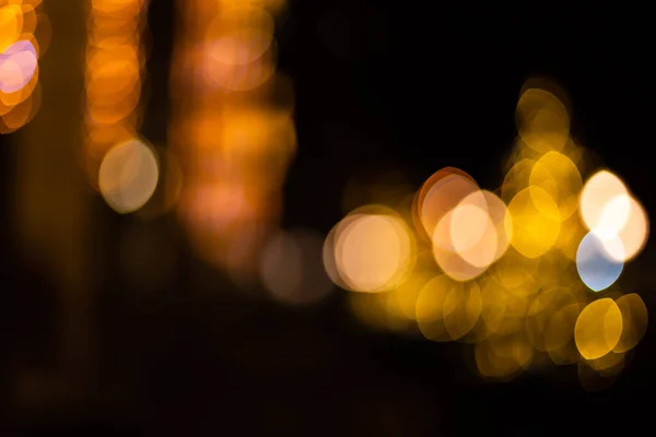 Weihnachtlicher Hintergrund Golden Holiday Abstrakte Glitter Defokussierter Hintergrund Verschwommenes Bokeh — Stockfoto