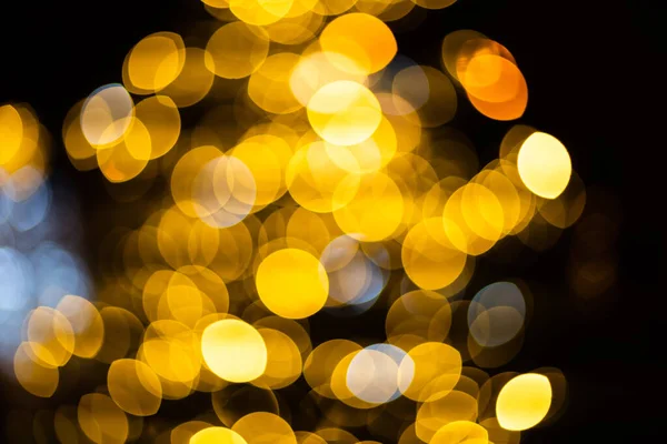 Goud Abstracte Bokeh Achtergrond — Stockfoto