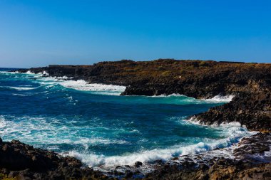 Atlantik Okyanusu Vahşi Kıyı, Tenerife, Kanarya Adaları, İspanya