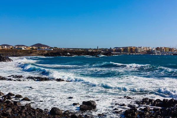 Atlantik Wilde Küste Teneriffa Kanarische Inseln Spanien — Stockfoto