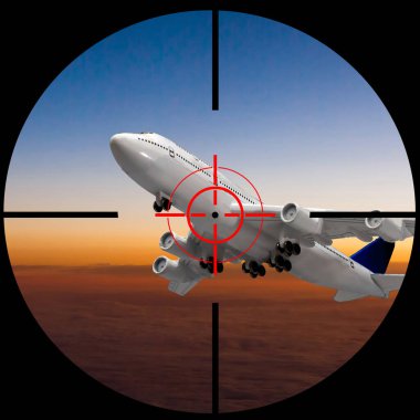 Uçaksavar silahlarını gören bir uçak. Füze savunma sistemi gökyüzündeki yolcu uçağını hedef alıyor. Tanımlanamayan uçak tehlikeli bir kazayla savaş alanının üzerinde uçuyor. Sivil jet hedefine saldırı