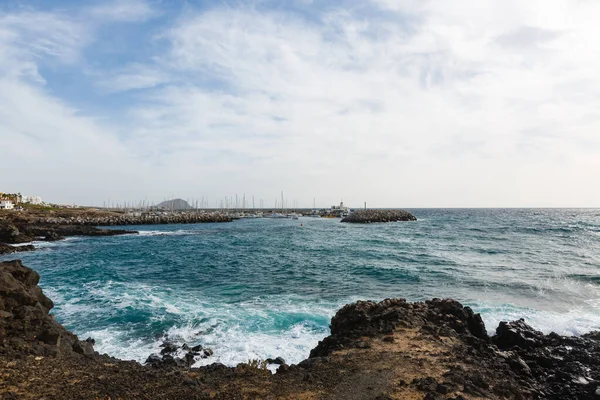 大西洋野生海岸、 Tenerife 、加那利群岛、西班牙 — 图库照片