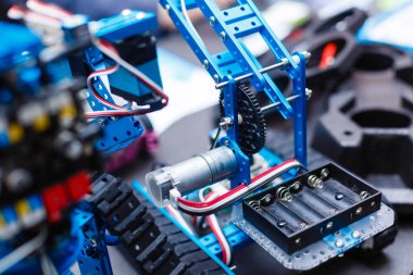 Bir oyuncağın yakın çekimi. Yüksek kalite fotoğraf