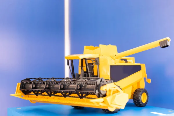 Small agricultural harvester side view — Stock Photo, Image