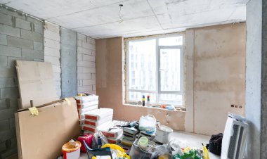 Ev yenileniyor, apartman yenileniyor.