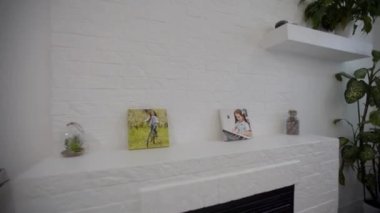 Modern Oturma Odası İçi, Apartman Odaları