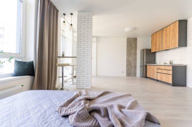 katlanır yataklı lüks stüdyo daire
