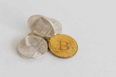 Parlak Ethereum şifreleme para birimi arkaplanı