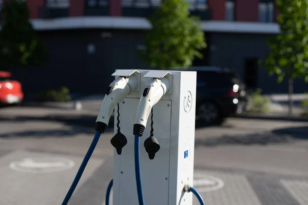 electric car charging station, charging for electric car