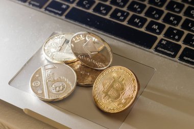 Parlak Ethereum şifreleme para birimi arkaplanı