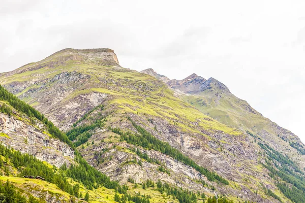 Bergzwitserse Alpen, zomerseizoen — Stockfoto