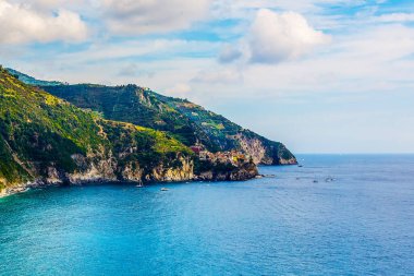 Cinque Terre 'deki Corniglia - İtalya - mimari geçmişi