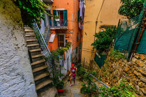 Pueblo de Portofino en la costa de Liguria en Italia — Foto de Stock