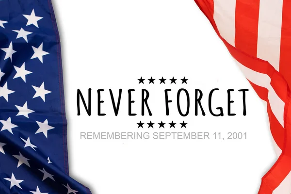 Patriot Day - Vergeet nooit 20 jaar — Stockfoto