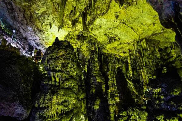 Dikteo Andro Cave also known as birth place of Zeus in Crete, Greece. — Stock Photo, Image