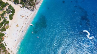 Arnavutluk 'un Cipe plajı manzarası