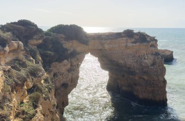 Algarve 'deki Arnavutlar. Portekiz. Yüksek kalite fotoğraf