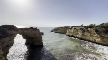 Algarve 'deki Arnavutlar. Portekiz. Yüksek kalite fotoğraf