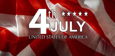 Amerika Birleşik Devletleri 'nde Bağımsızlık Günü' nüz kutlu olsun. Yüksek kalite fotoğraf