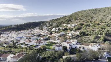 Alte köyünün manzarası, Algarve bölgesi, Portekiz. Yüksek kalite fotoğraf
