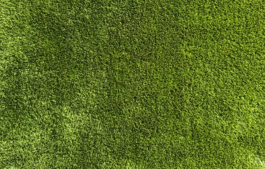 Arka plan olarak taze yeşil çimenler, üst manzara. Bayrak tasarımı. Yüksek kalite fotoğraf