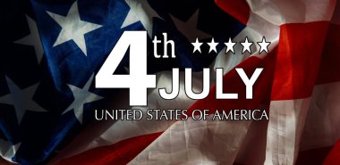 Amerika Birleşik Devletleri 'nde Bağımsızlık Günü' nüz kutlu olsun. Yüksek kalite fotoğraf