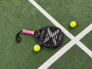 Vilamoura, Portekiz, 11 Mart 2026. Padel raket nox. Yüksek kalite fotoğraf