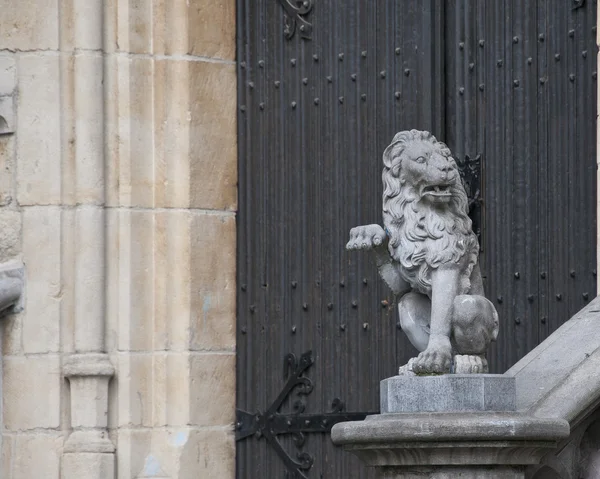 Aalst är en stor stad i Belgien. staden räknar mer än 83.000 invånare. — Stockfoto