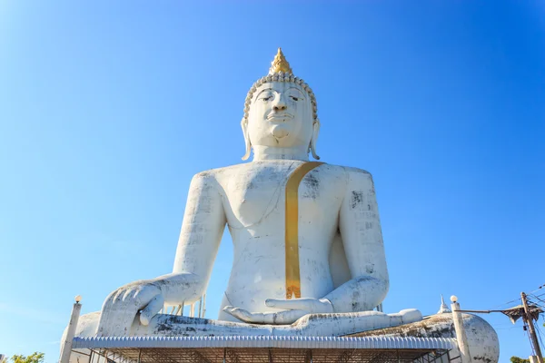 Büyük Buda heykeli,: suphanburi Eyaleti, Tayland — Stok fotoğraf