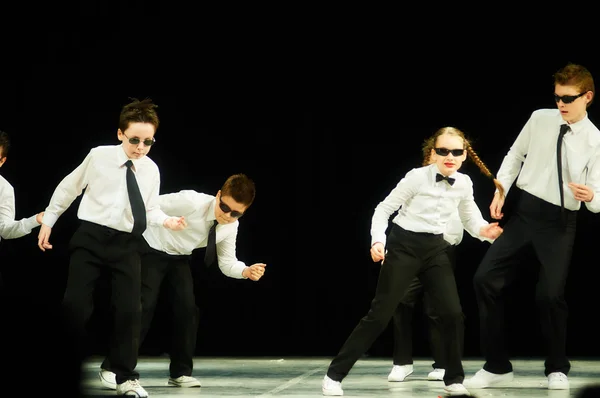 Bravo, kids Belarussian contest on choreography — Stock Photo, Image