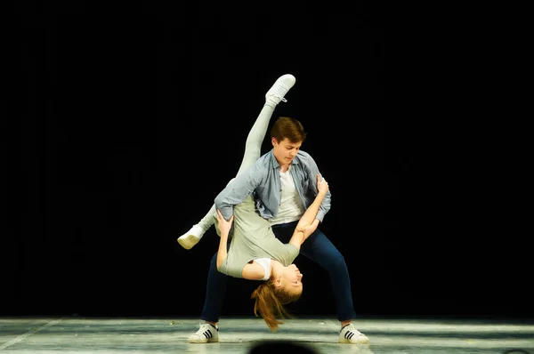 Bravo, Kinder weißrussischer Wettbewerb über Choreographie — Stockfoto