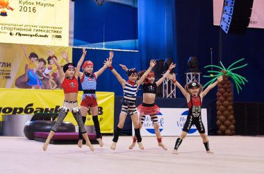 Çocuk spor jimnastik 