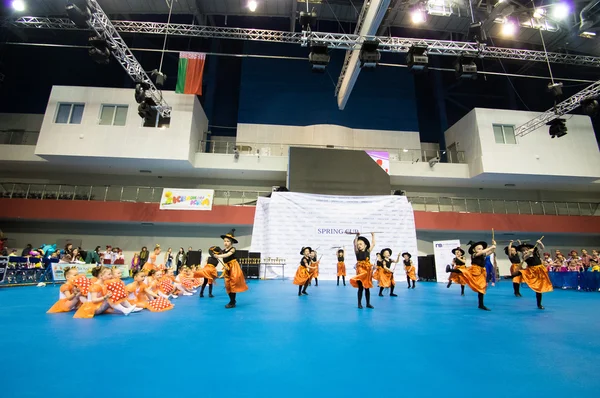 2 мая 2015 года в Минске на международном танцевальном конкурсе "SpringCup" будут соревноваться неизвестные дети - МОЙ 02: Минск . — стоковое фото