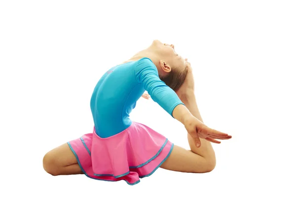 Young Beautiful Preteen Girl Doing Gymnastic Stretch Yoga Outdoors In Park  Stock Photo, Picture and Royalty Free Image. Image 63642083.